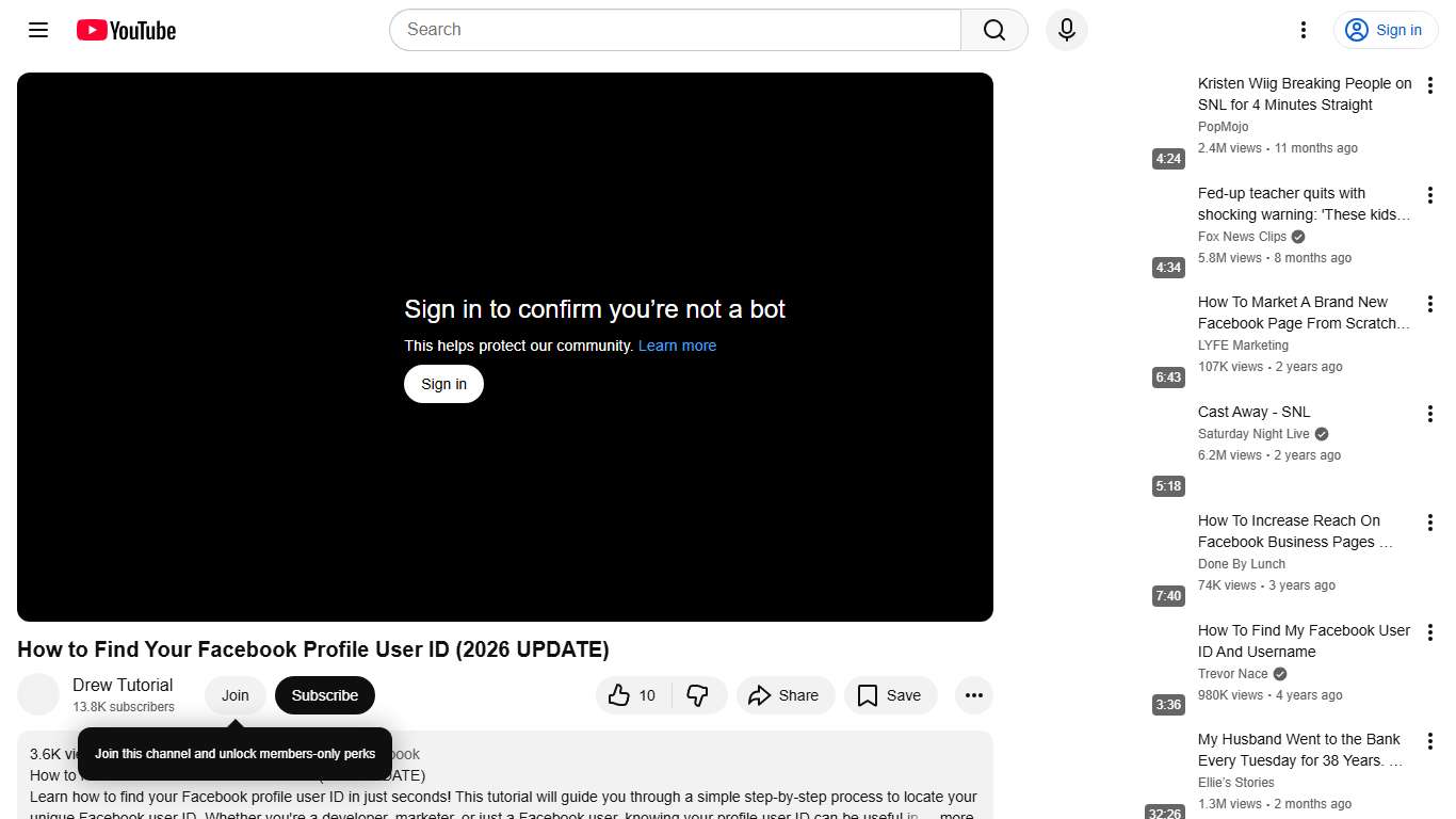 How to Find Your Facebook Profile User ID (2026 UPDATE) - YouTube